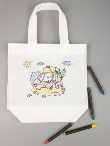 Сумка для раскрашивания Create, белая фото 3 Сумка для раскрашивания Create, белая фото 3