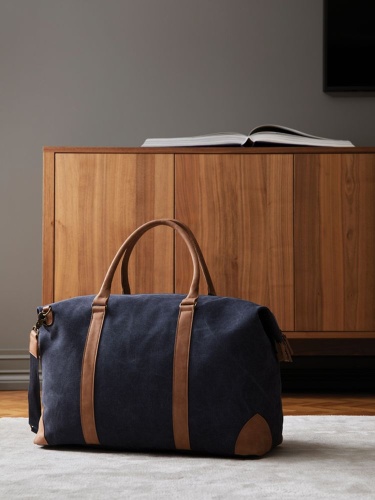 Дорожная сумка Bosler, синяя фото 2