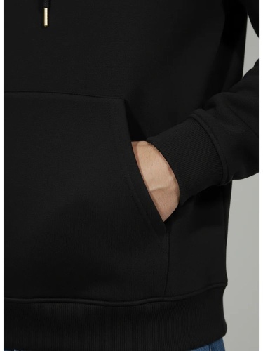 Худи Premium Heavy, черное фото 4