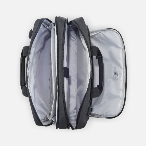 Сумка для ноутбука Esplanade, черная фото 3 Сумка для ноутбука Esplanade, черная фото 3