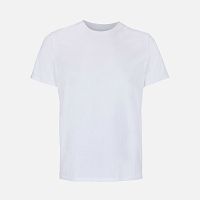 Футболка унисекс Lyam, белая (белоснежная)