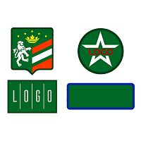 Шеврон из габардина Gabo M, зеленый