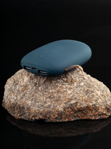 Внешний аккумулятор Pebble 7800 мАч, серо-синий фото 6