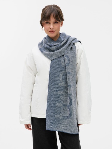 Шарф Denim XXL на заказ, полушерсть Шарф Denim XXL на заказ, полушерсть