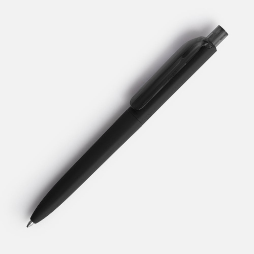 Ручка шариковая Prodir DS8 PRR-Т Soft Touch, черная фото 2