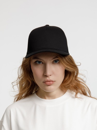 Бейсболка Seguro Air, черная фото 3 Бейсболка Seguro Air, черная фото 3