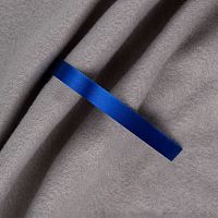 Лента сатиновая Satin 10 S, синяя, 40 см