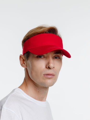 Козырек Viseros, красный фото 3 Козырек Viseros, красный фото 3