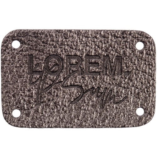 Лейбл Corolla Metal, S, бронзовый фото 5