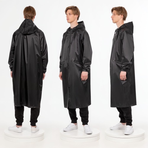 Дождевик R2, черный фото 3 Дождевик R2, черный фото 3