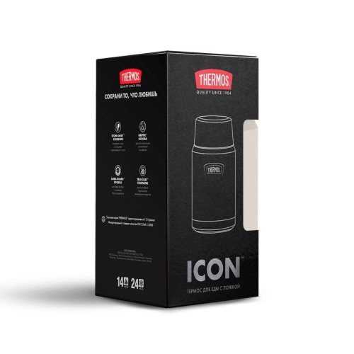 Термос для еды Icon 710, бежевый фото 8