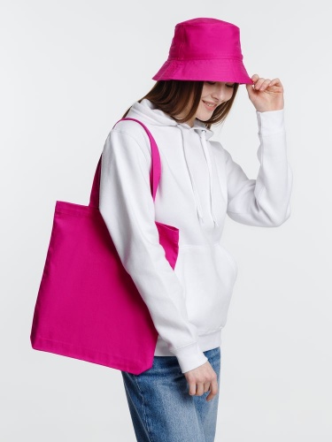 Холщовая сумка Avoska, ярко-розовая (фуксия) фото 3 Холщовая сумка Avoska, ярко-розовая (фуксия) фото 3