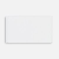 Лейбл из ПВХ Dzeta, M, белый