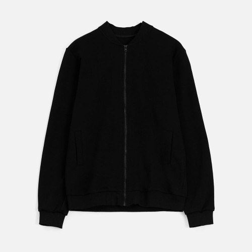 Бомбер унисекс Townie, черный фото 2