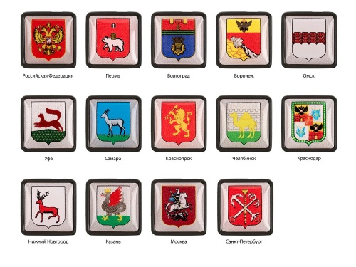 Шильдик на резинку с наклейкой «Красноярск», черный фото 2 Шильдик на резинку с наклейкой «Красноярск», черный фото 2