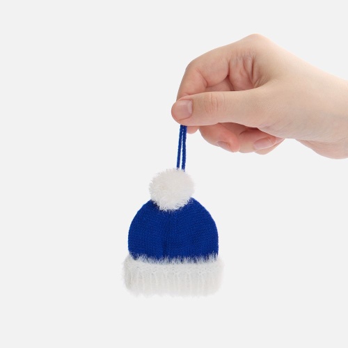 Подвеска на елку «Вьюжка», шапочка, синяя фото 2 Подвеска на елку «Вьюжка», шапочка, синяя фото 2