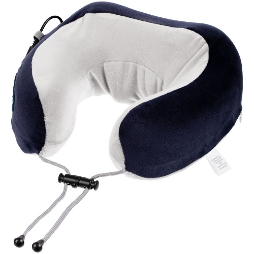 Дорожная подушка-массажер inRelax, синяя фото 5 Дорожная подушка-массажер inRelax, синяя фото 5