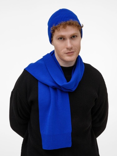 Шарф Sorang, ярко-синий фото 4 Шарф Sorang, ярко-синий фото 4
