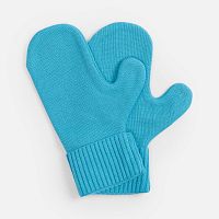 Варежки Yong, ярко-голубые