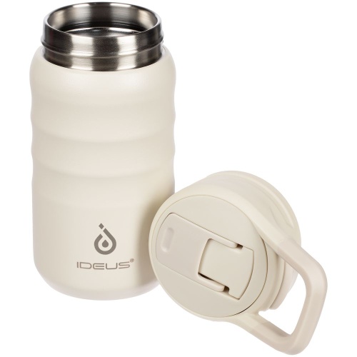 Термобутылка Fujisan 2.0, белая (молочная) фото 3