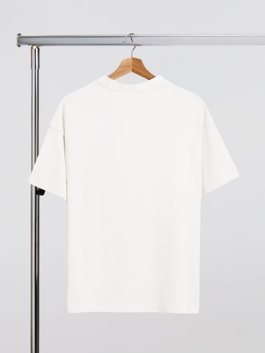 Футболка оверсайз унисекс Sinkopa, молочно-белая фото 2 Футболка оверсайз унисекс Sinkopa, молочно-белая фото 2