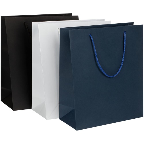 Пакет бумажный Vid L, черный фото 2 Пакет бумажный Vid L, черный фото 2