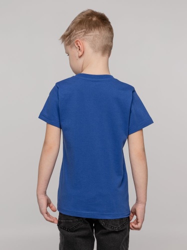Футболка детская T-Bolka Kids, ярко-синяя фото 7