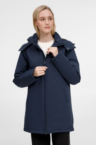 Куртка-парка унисекс Sfera, темно-синяя