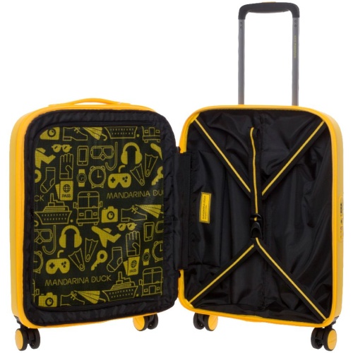 Чемодан Logoduck S, желтый фото 2 Чемодан Logoduck S, желтый фото 2