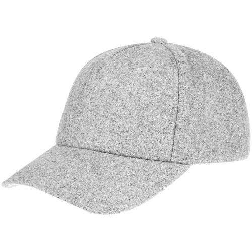 Бейсболка Woolridge, серый меланж фото 2 Бейсболка Woolridge, серый меланж фото 2