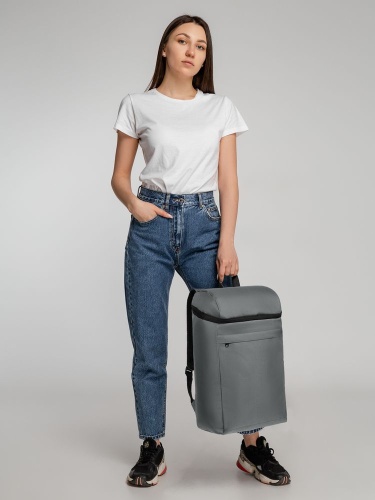 Терморюкзак Paseo, серый фото 4 Терморюкзак Paseo, серый фото 4