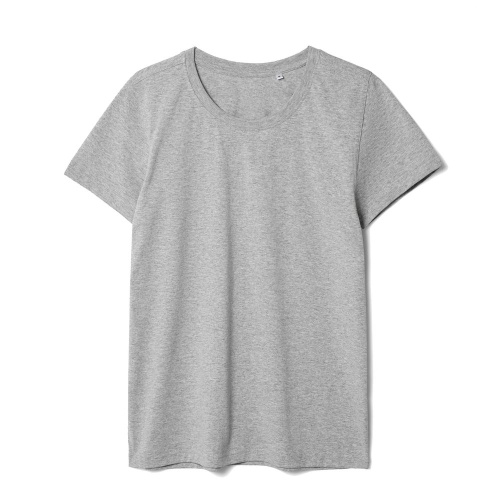 Футболка женская T-bolka Stretch Lady, серый меланж фото 2