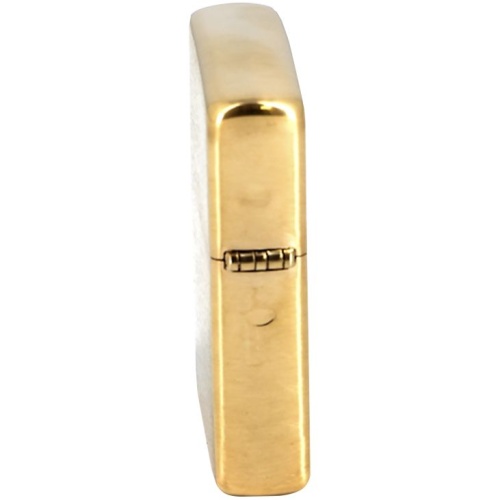 Зажигалка Zippo Classic Brushed, золотистая фото 3