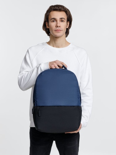 Рюкзак Twindale, темно-синий с черным фото 6 Рюкзак Twindale, темно-синий с черным фото 6