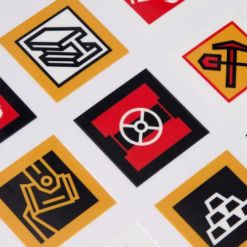 Стикерпак UV-DTF Industry, металлургия фото 2 Стикерпак UV-DTF Industry, металлургия фото 2