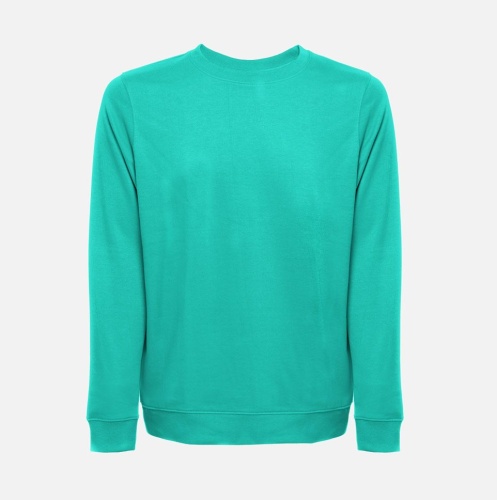 Свитшот унисекс Colombo, изумрудно-зеленый фото 2
