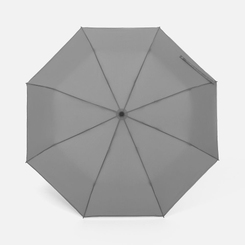 Зонт складной Tyre, серый фото 2