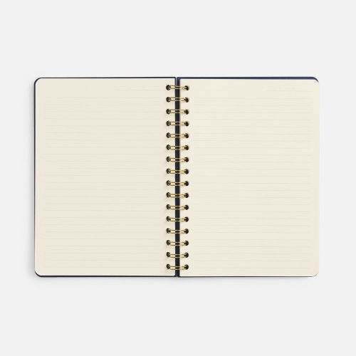 Ежедневник Spiral, недатированный, синий фото 2 Ежедневник Spiral, недатированный, синий фото 2