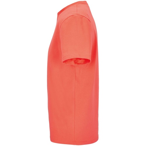 Футболка унисекс Legend, оранжевая (коралловая) фото 2