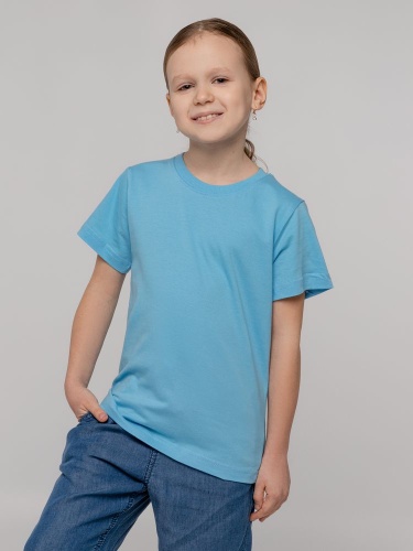 Футболка детская T-Bolka Kids, голубая фото 6