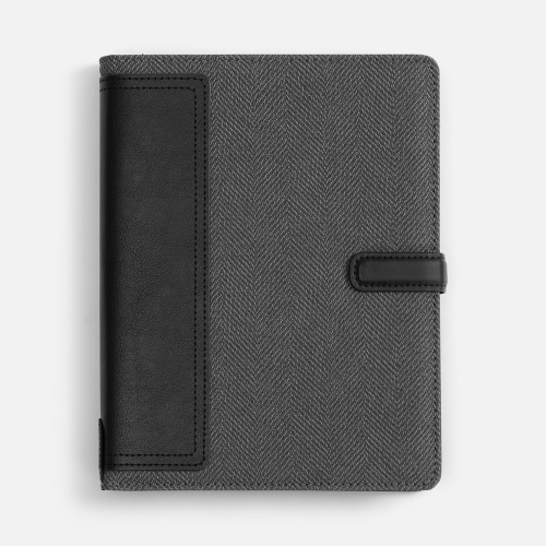 Ежедневник-органайзер Twill, недатированный, черный фото 2