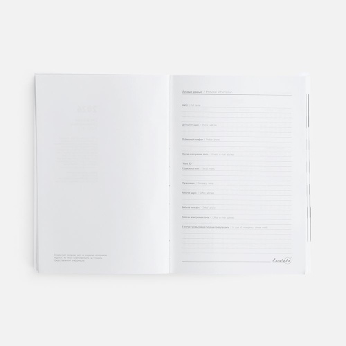 Ежедневник Baza, датированный, синий фото 4