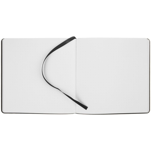 Блокнот Charm, черный фото 4