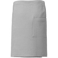 Килт вафельный мужской Onsen, светло-серый, единый размер