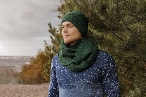 Шапка фактурная Brugge Grand Max, акрил фото 3