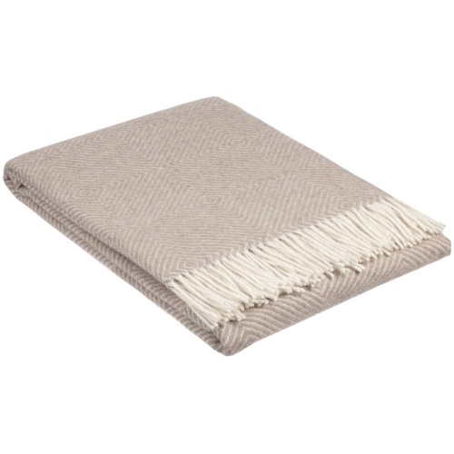 Плед «Тренто», бежевый фото 2 Плед «Тренто», бежевый фото 2