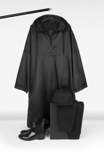 Дождевик-анорак R1, черный фото 5 Дождевик-анорак R1, черный фото 5