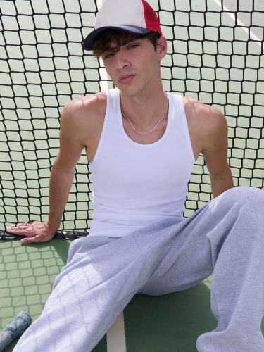 Майка унисекс Pablo, белая фото 3