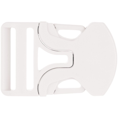 Застежка-пряжка односторонняя Triden, белый