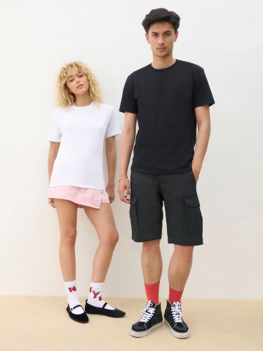 Футболка унисекс Explorer, черная фото 6